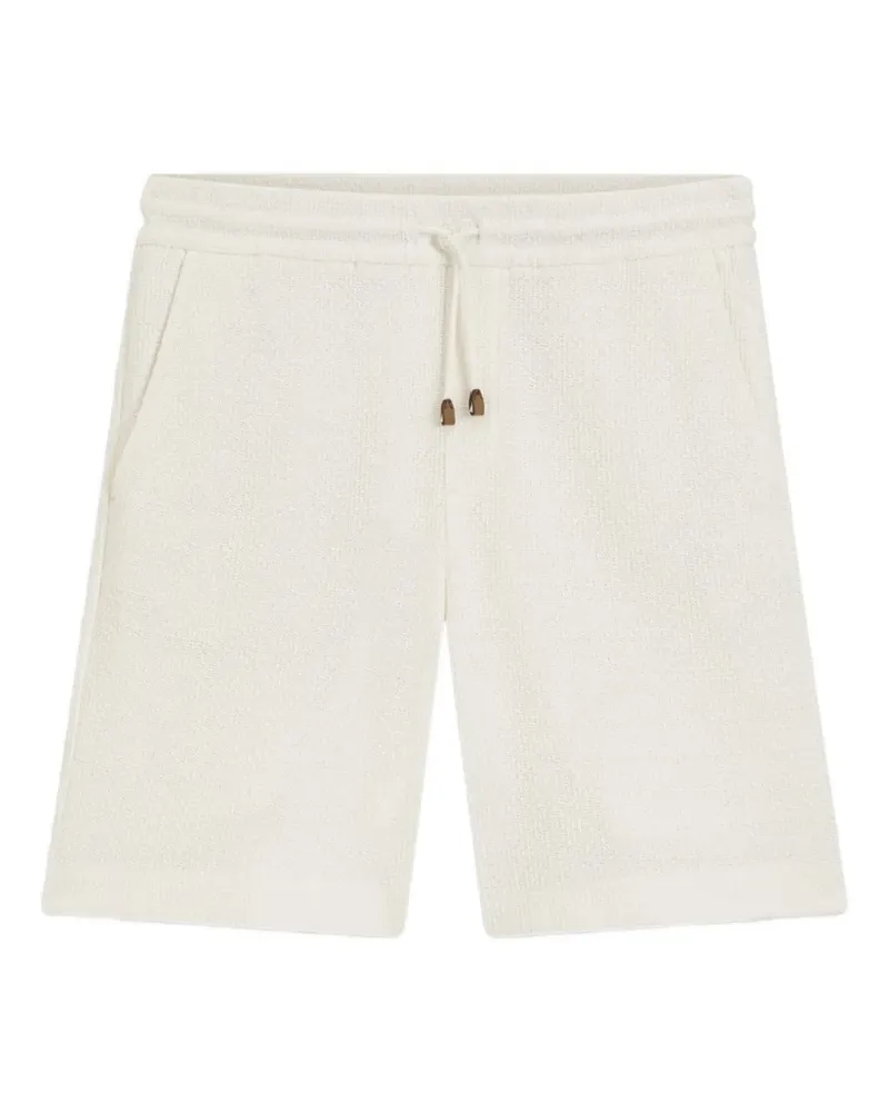 HUGO BOSS Shorts mit Kordelzug - Weiß Weiß