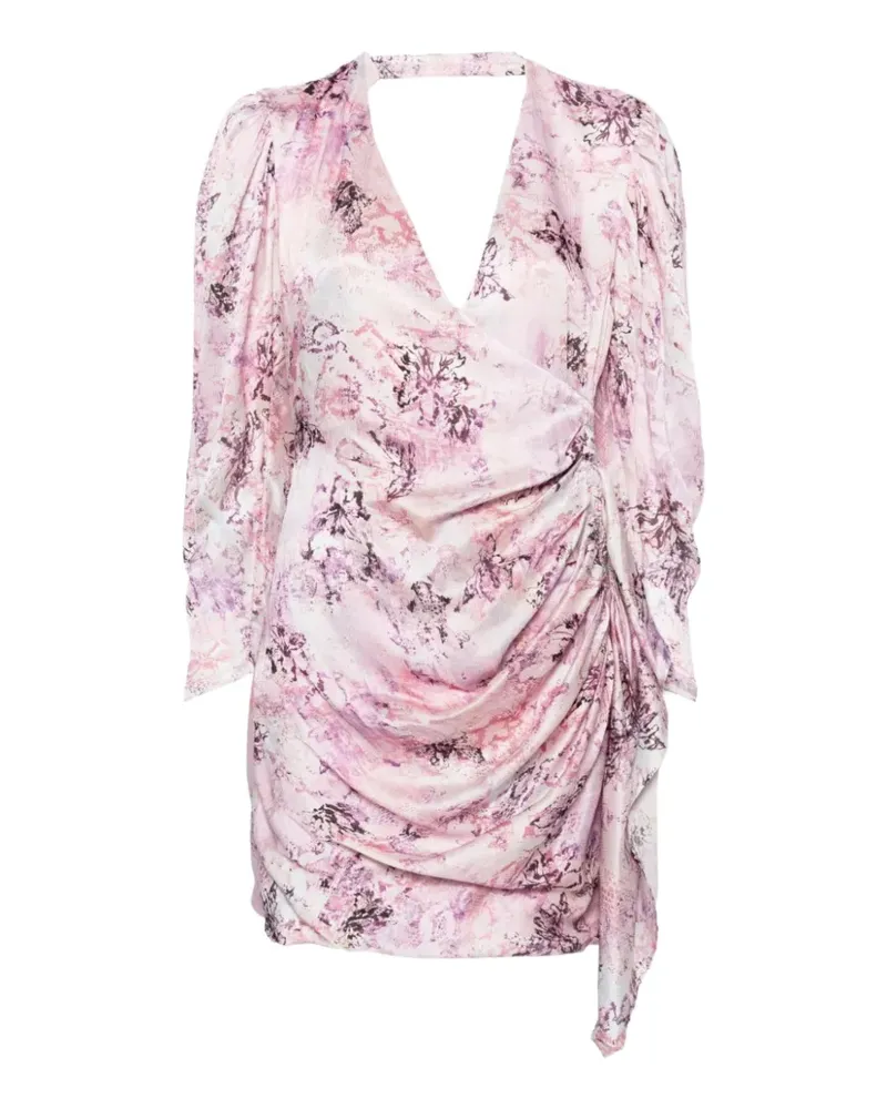 IRO floral-print mini dress - Rosa Rosa
