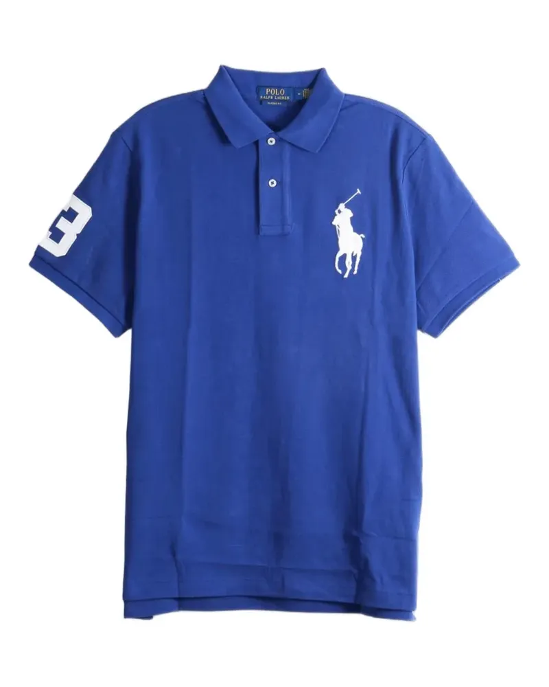 Ralph Lauren Poloshirt mit Logo-Stickerei - Blau Blau