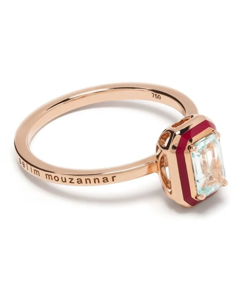 Selim Mouzannar 18kt Mina Rotgoldring mit Turmalin Gold