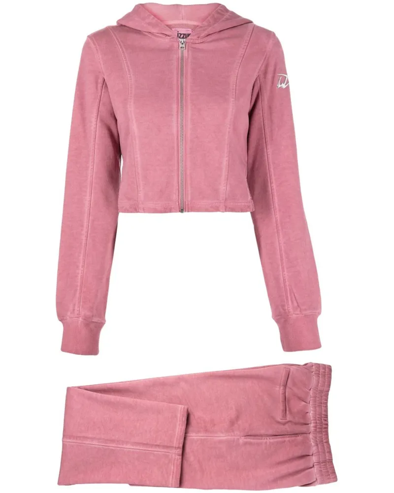 Izzue Jogginganzug mit Logo-Applikation - Rot Rot