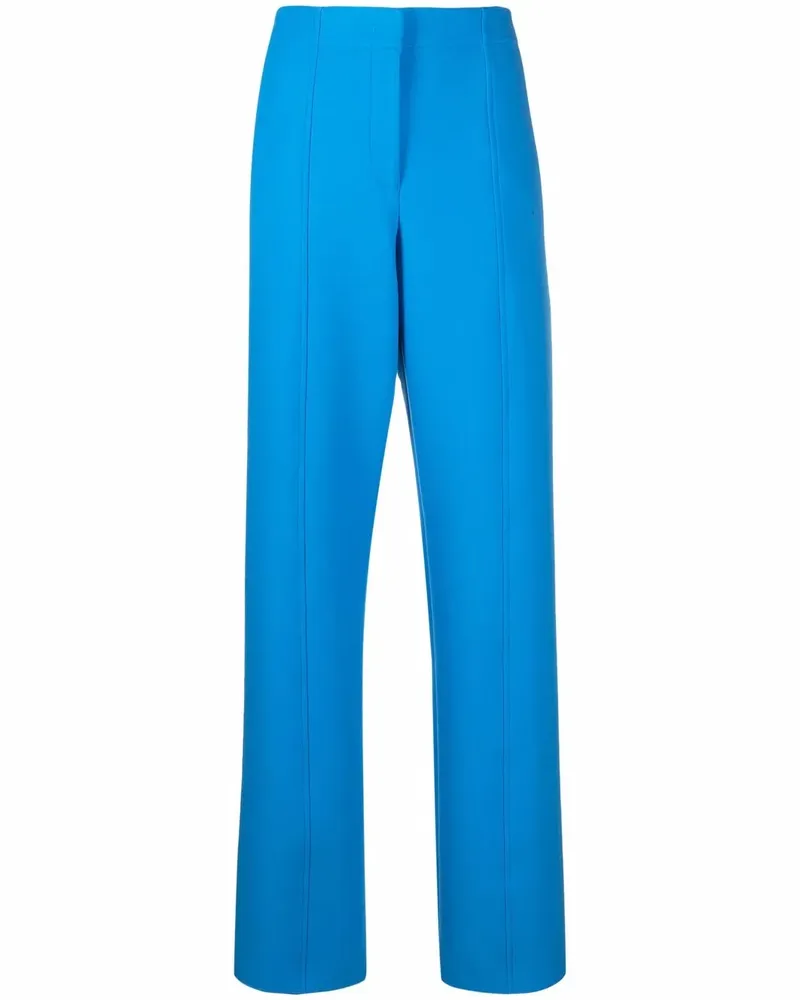 Ferragamo Taillenhose mit geradem Bein - Blau Blau