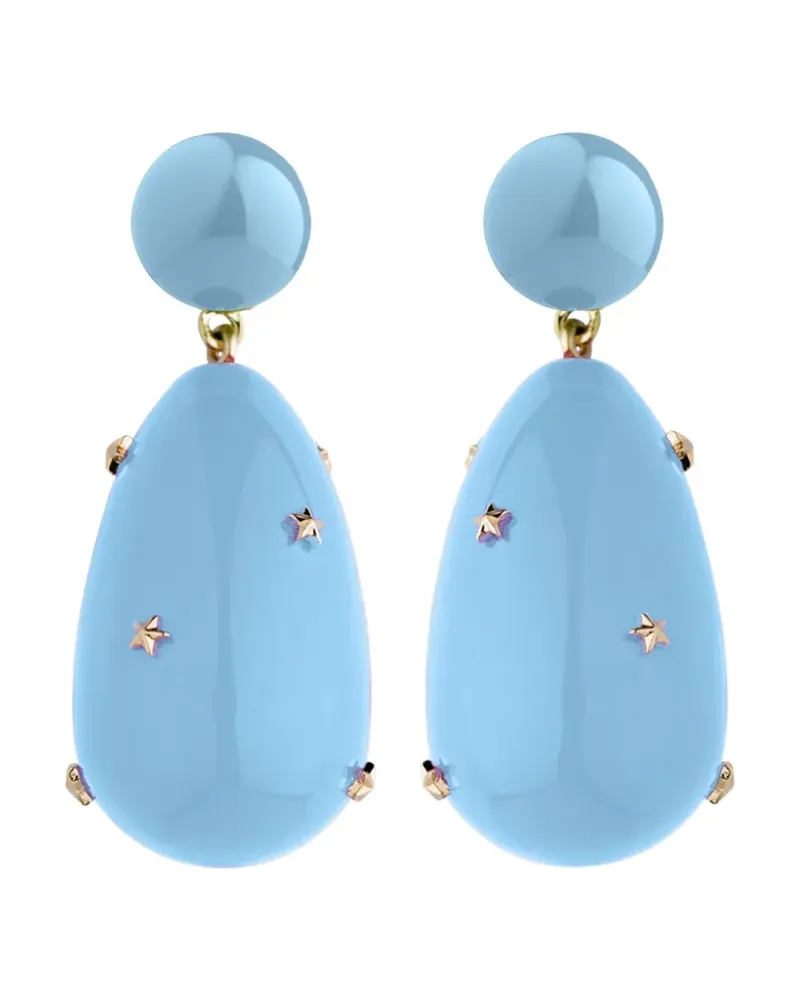 Eshvi Galaxy Ohrringe - Blau Blau