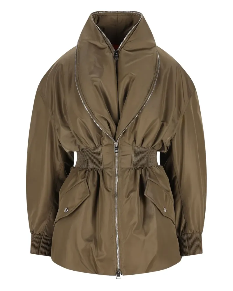 Givenchy Elastische Jacke mit Schalkragen - Grün Grün