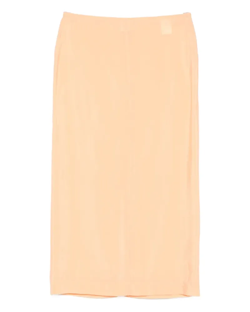 Nanushka Bleistiftrock mit Polka Dots - Orange Orange
