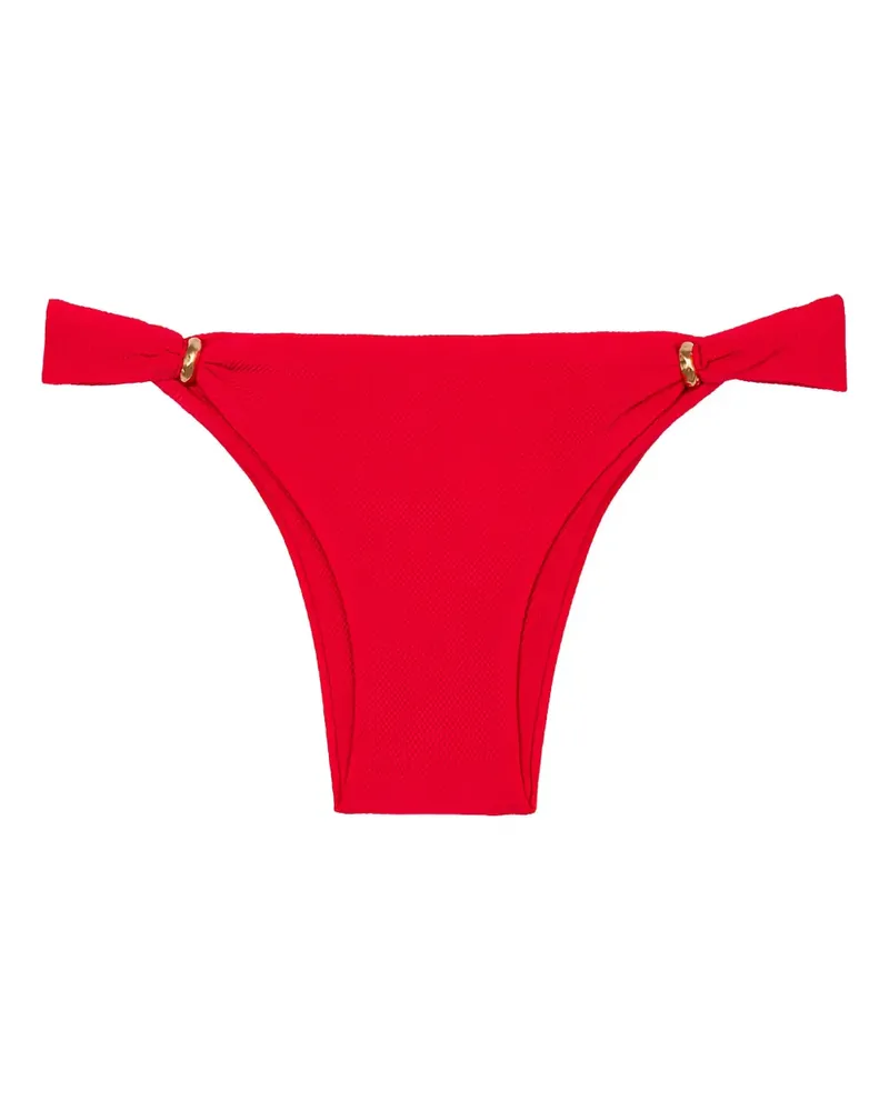 Lenny Niemeyer Bikinihöschen mit Ring-Detail - Rot Rot