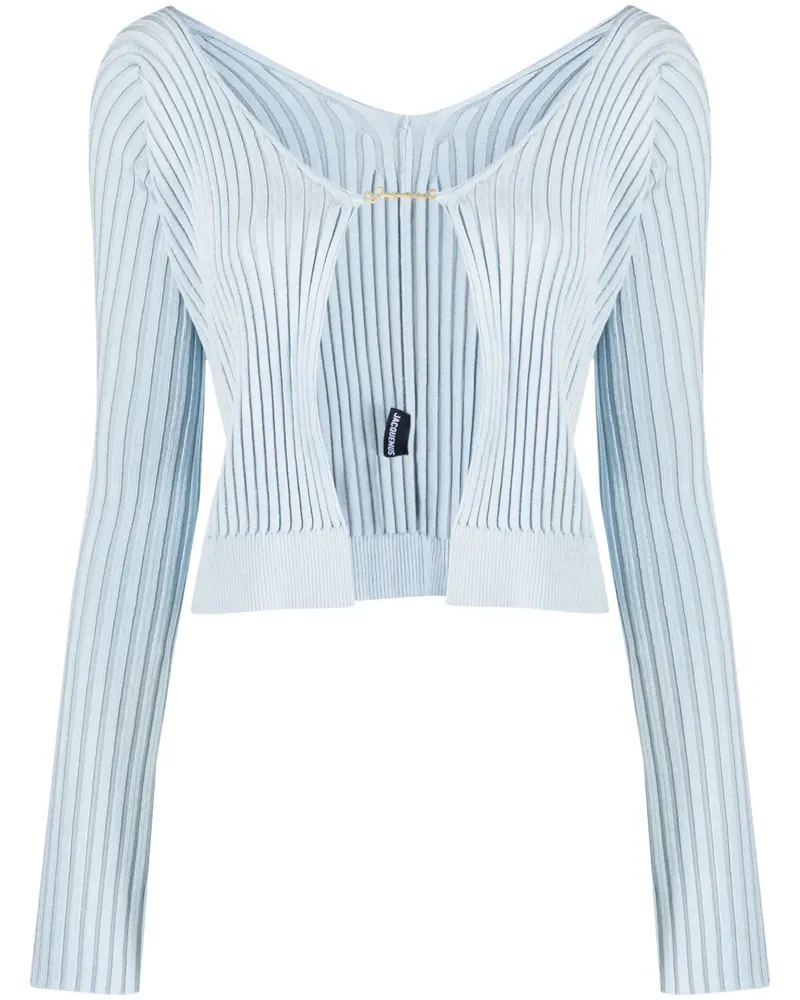 Jacquemus La Maille Pralù Cardigan - Blau Blau