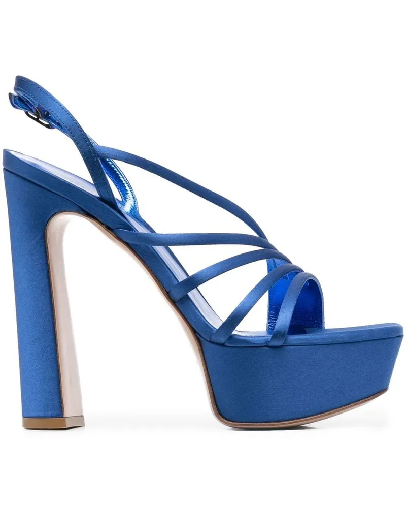 Le Silla Scarlet Plateau-Sandalen - Blau Blau