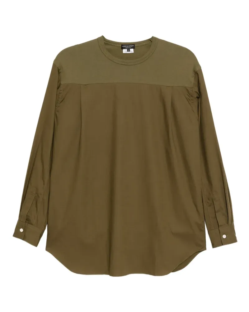 Comme des Garçons Hemd mit rundem Ausschnitt - Grün Grün