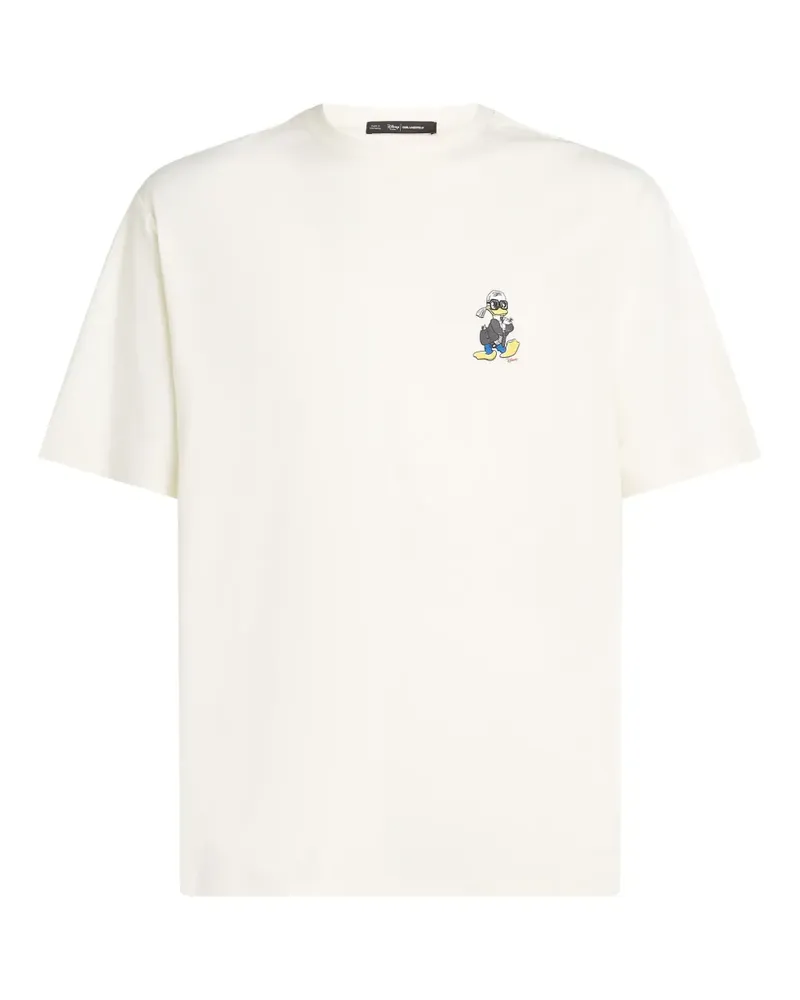 Karl Lagerfeld x Disney T-Shirt aus Bio-Baumwolle - Weiß Weiß