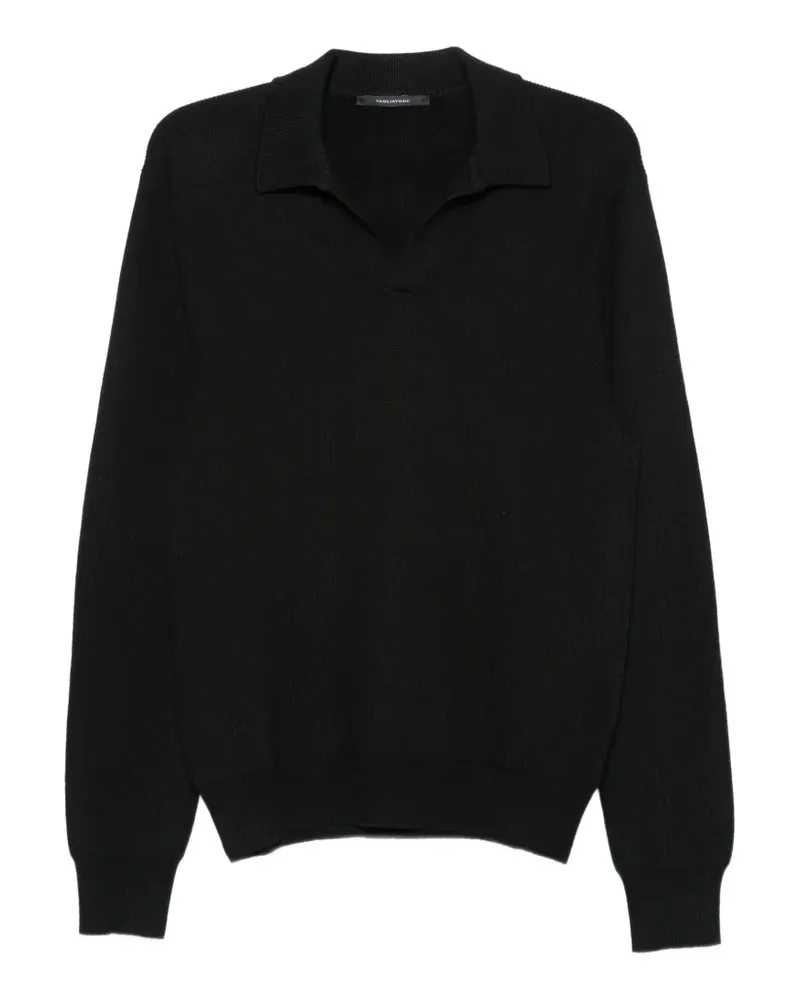 Tagliatore Zayn Pullover aus Schurwolle - Schwarz Schwarz