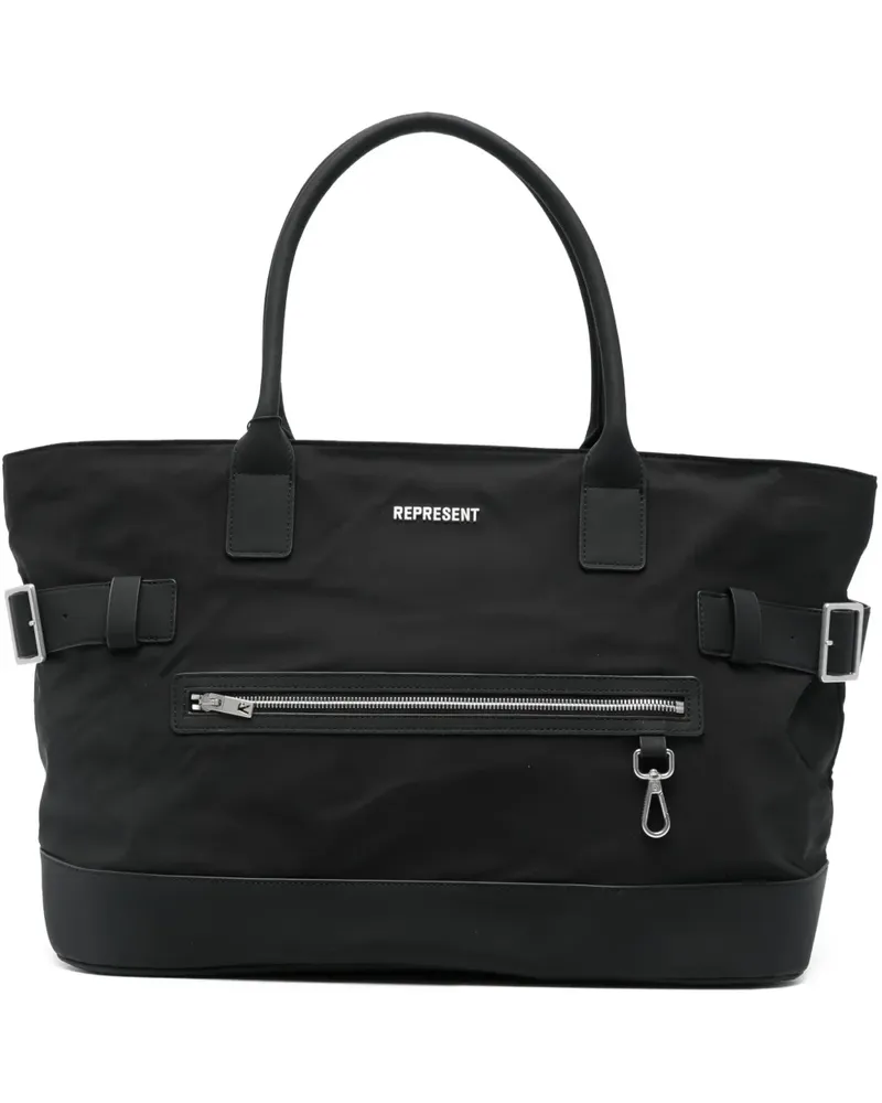 REPRESENT Buckle Zip Shopper - Schwarz Schwarz
