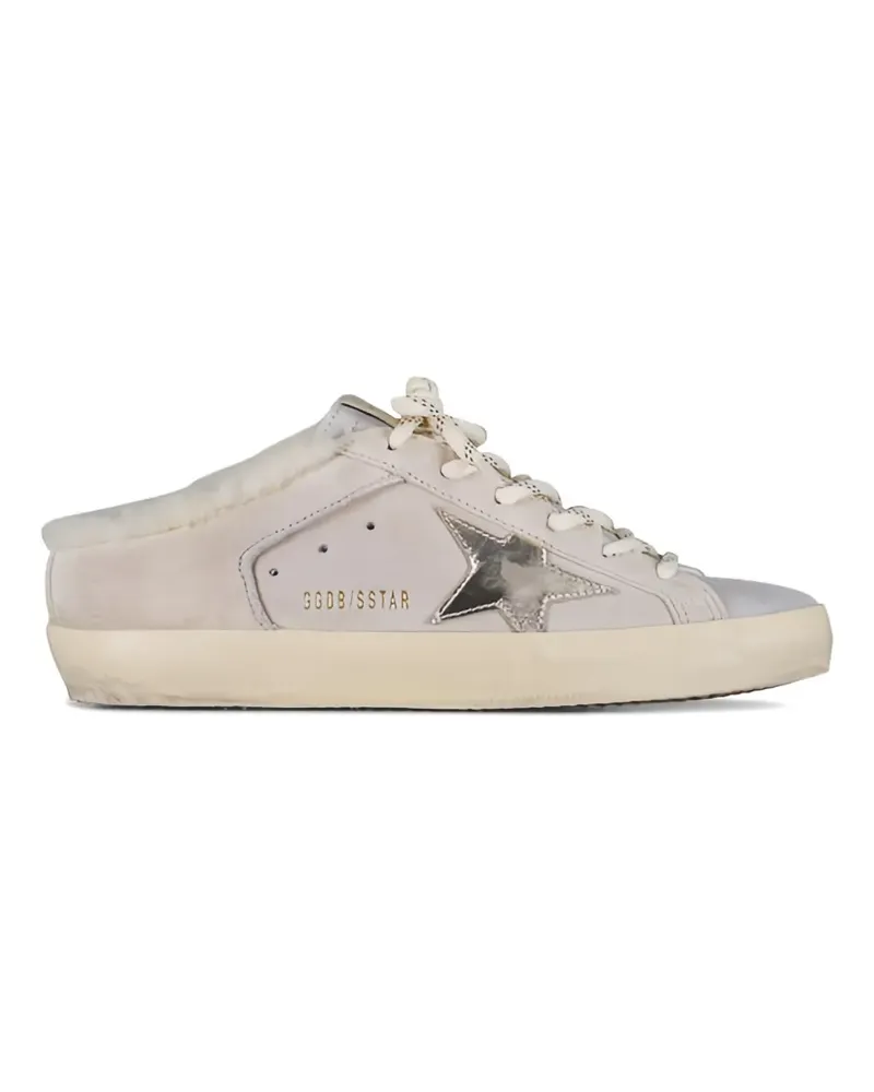 Golden Goose star suede sneakers - Nude Nude