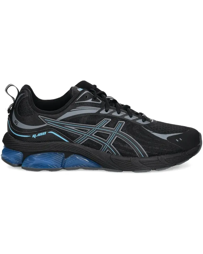Asics Sneakers mit Kontrasteinsätzen - Schwarz Schwarz