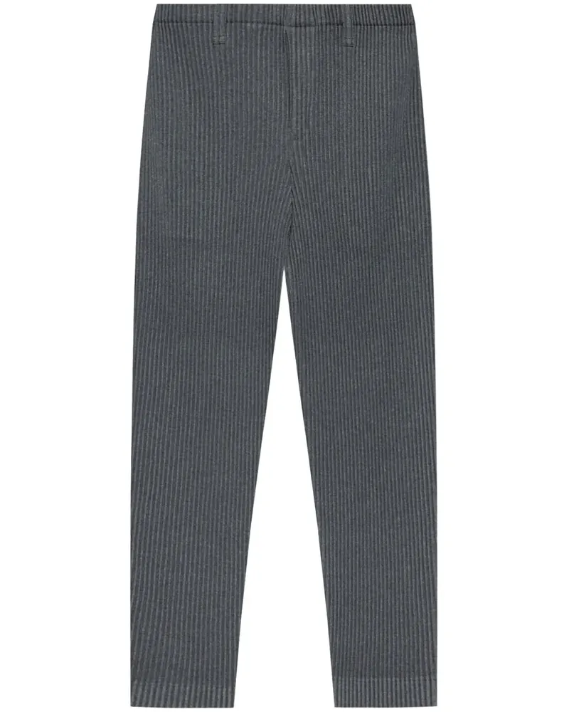 Issey Miyake Plissierte Hose - Grau Grau