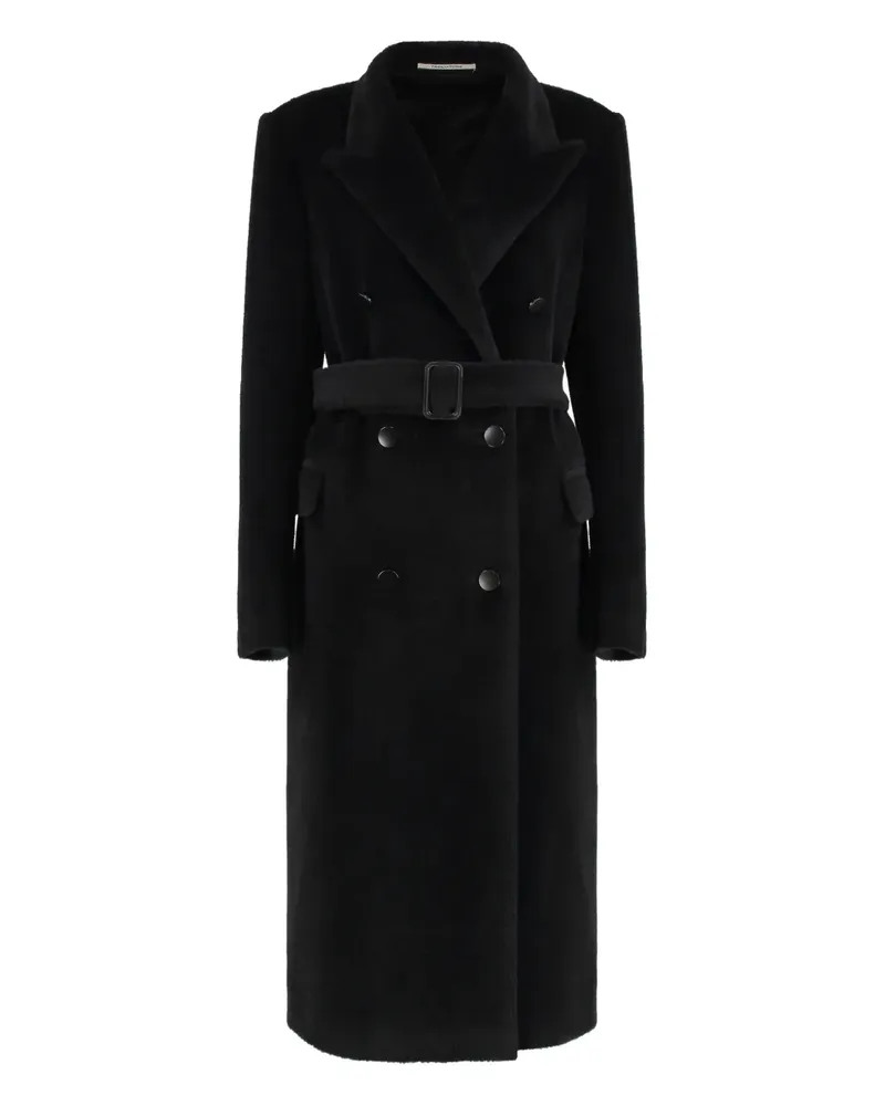 Tagliatore Doppelreihiger Mantel - Schwarz Schwarz