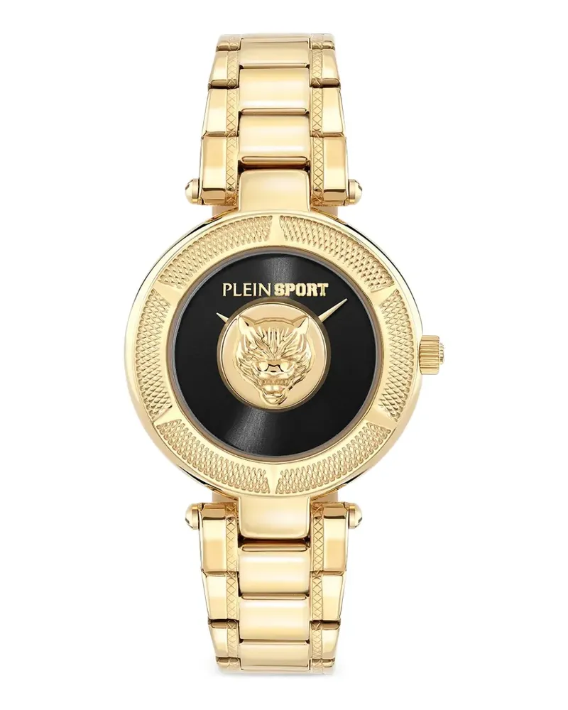 Philipp Plein Gold Lion Watch - Schwarz Schwarz