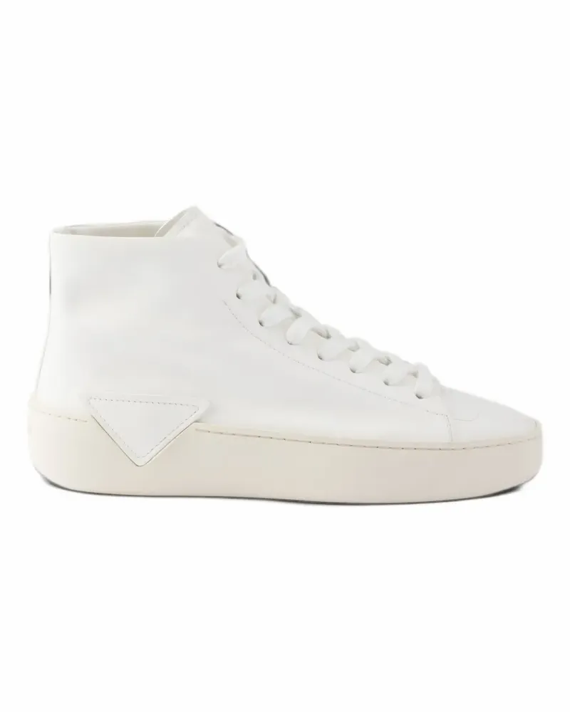 Prada Court High-Top-Sneakers - Weiß Weiß