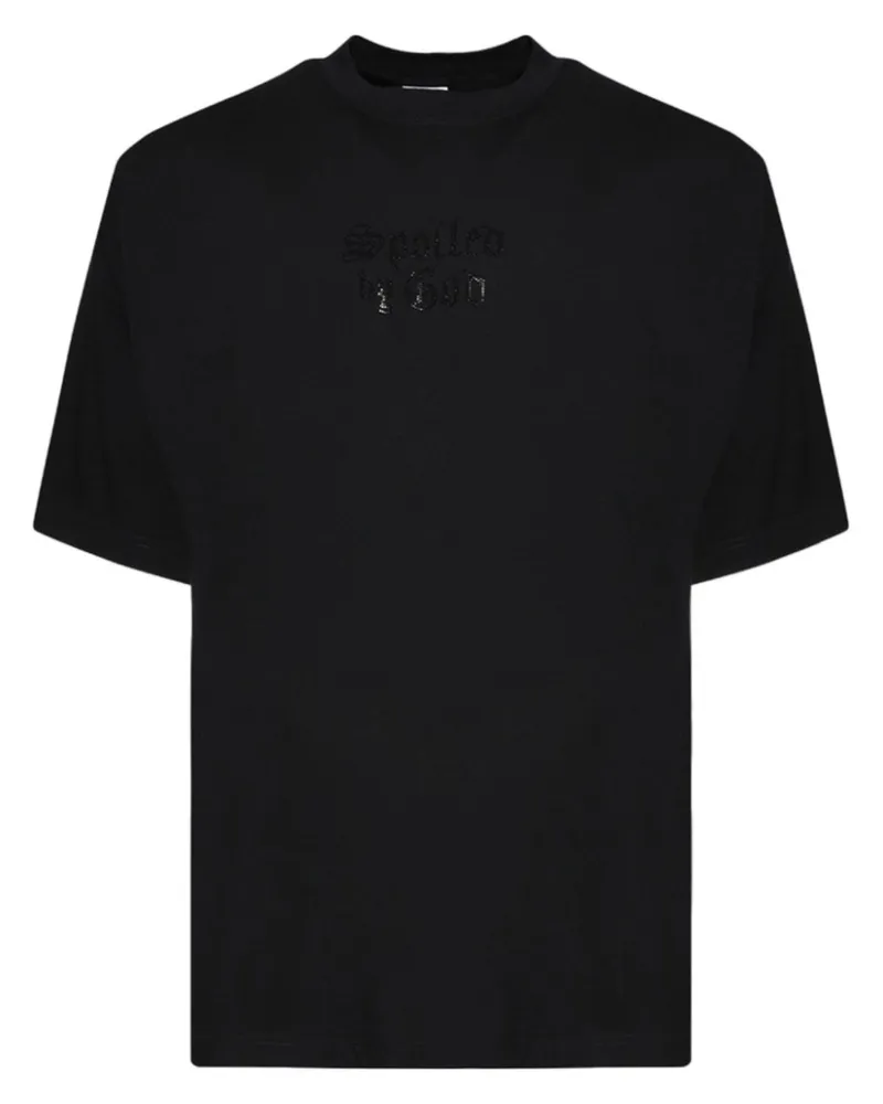 VETEMENTS Spoiled by God T-Shirt - Schwarz Schwarz