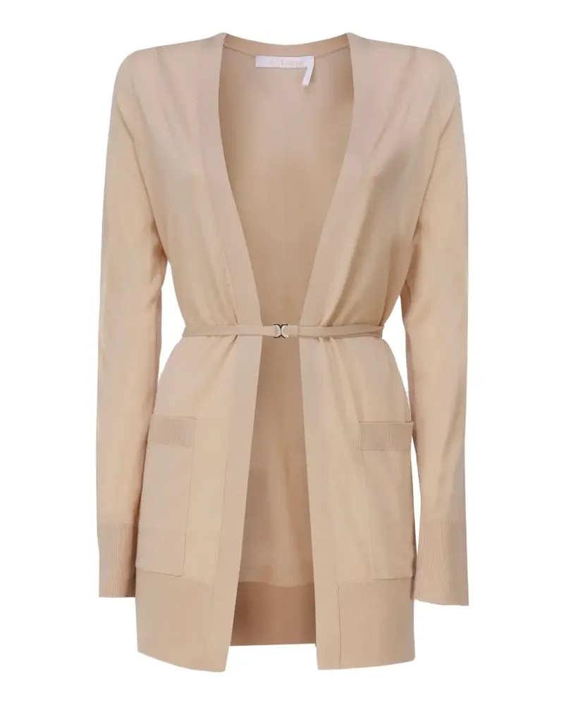 Chloé Cardigan mit Riemen - Nude Nude