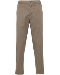 Kiton Tapered-Hose mit Kordelzug Braun