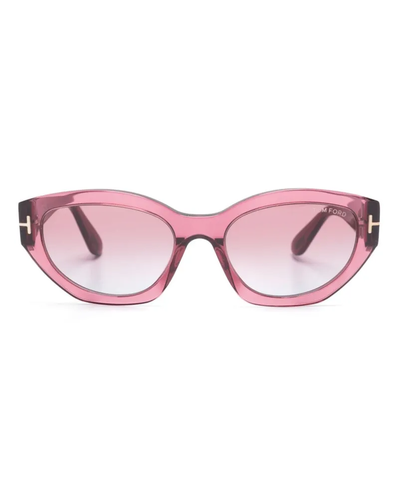 Tom Ford Penny Sonnenbrille mit Cat-Eye-Gestell - Rosa Rosa