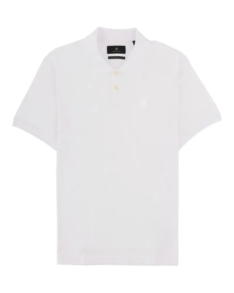 Belstaff Poloshirt mit Logo - Weiß Weiß
