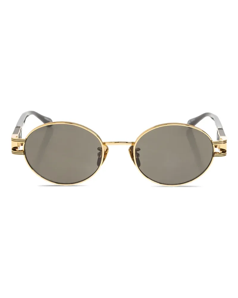 Linda Farrow Phoebe Sonnenbrille - Gold Gold