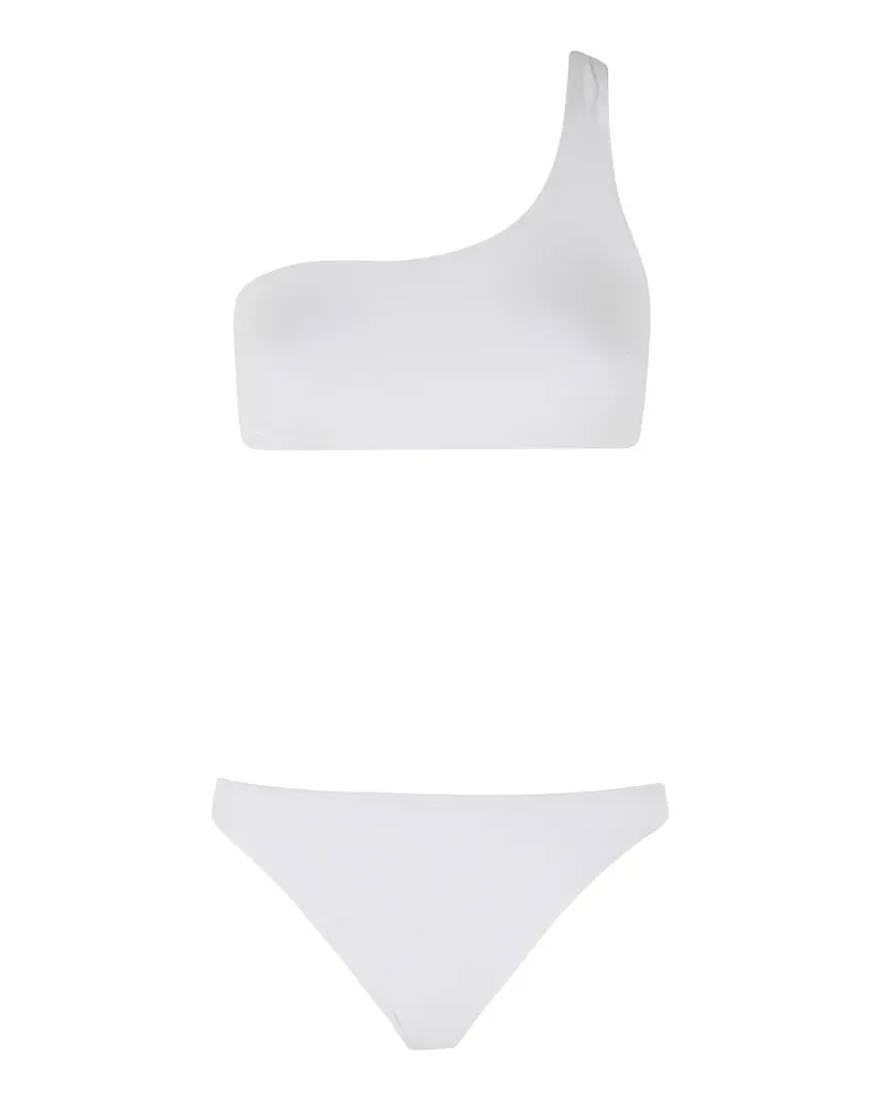 Federica Tosi one-shoulder bikini - Weiß Weiß