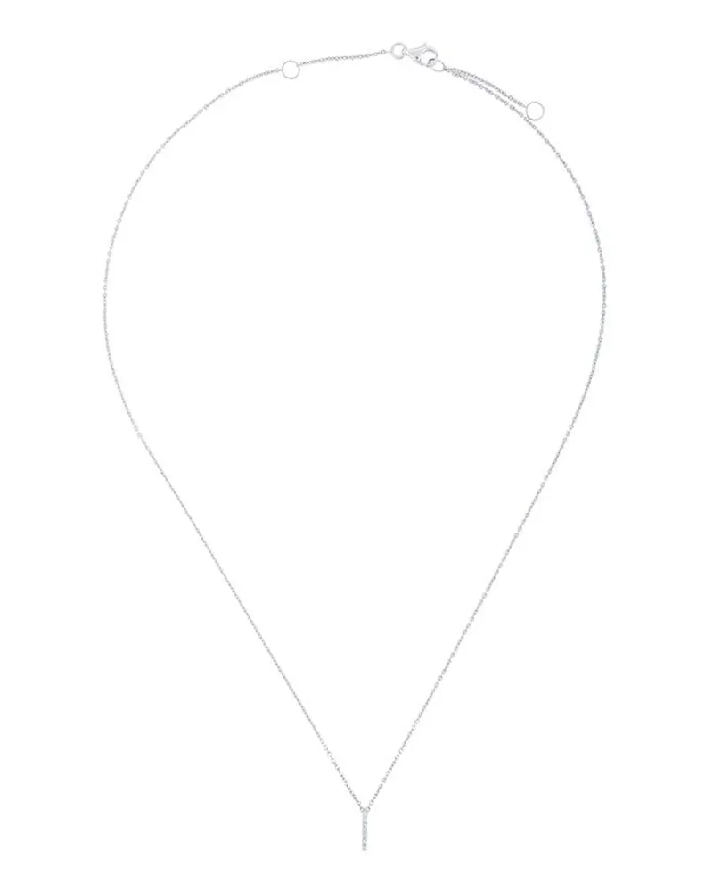 Alinka 18kt ' ID' Weißgoldhalskette - Metallic Metallic