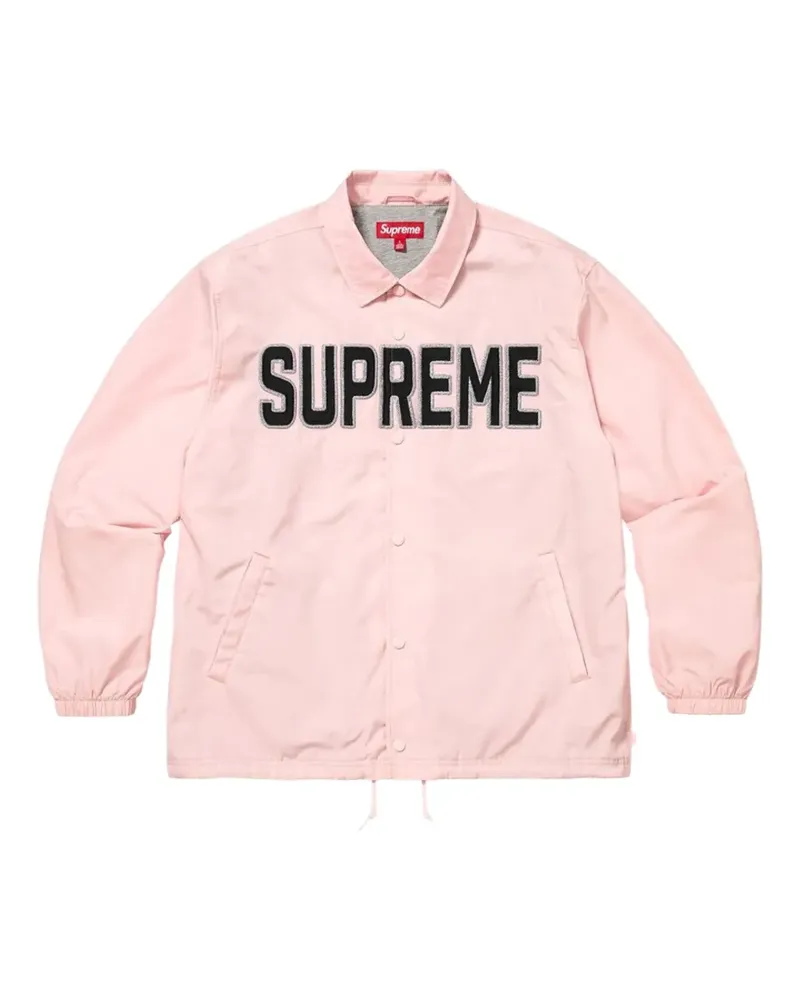 Supreme Being logo-appliqué jacket - Rosa Rosa