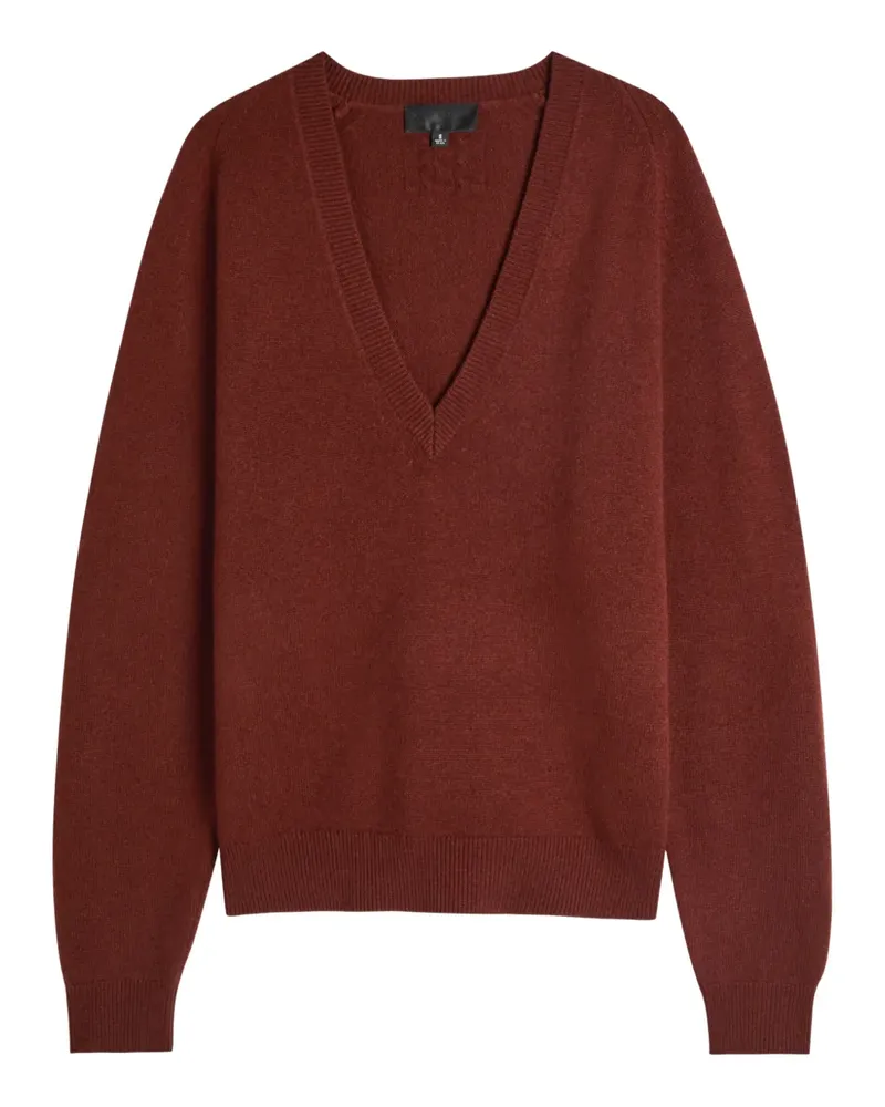 Nili Lotan Feron Pullover mit V-Ausschnitt - Braun Braun