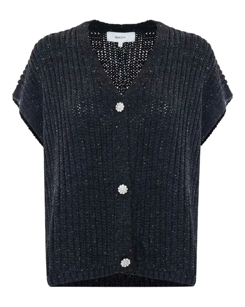 Kocca Inisio button cardigan - Grau Grau