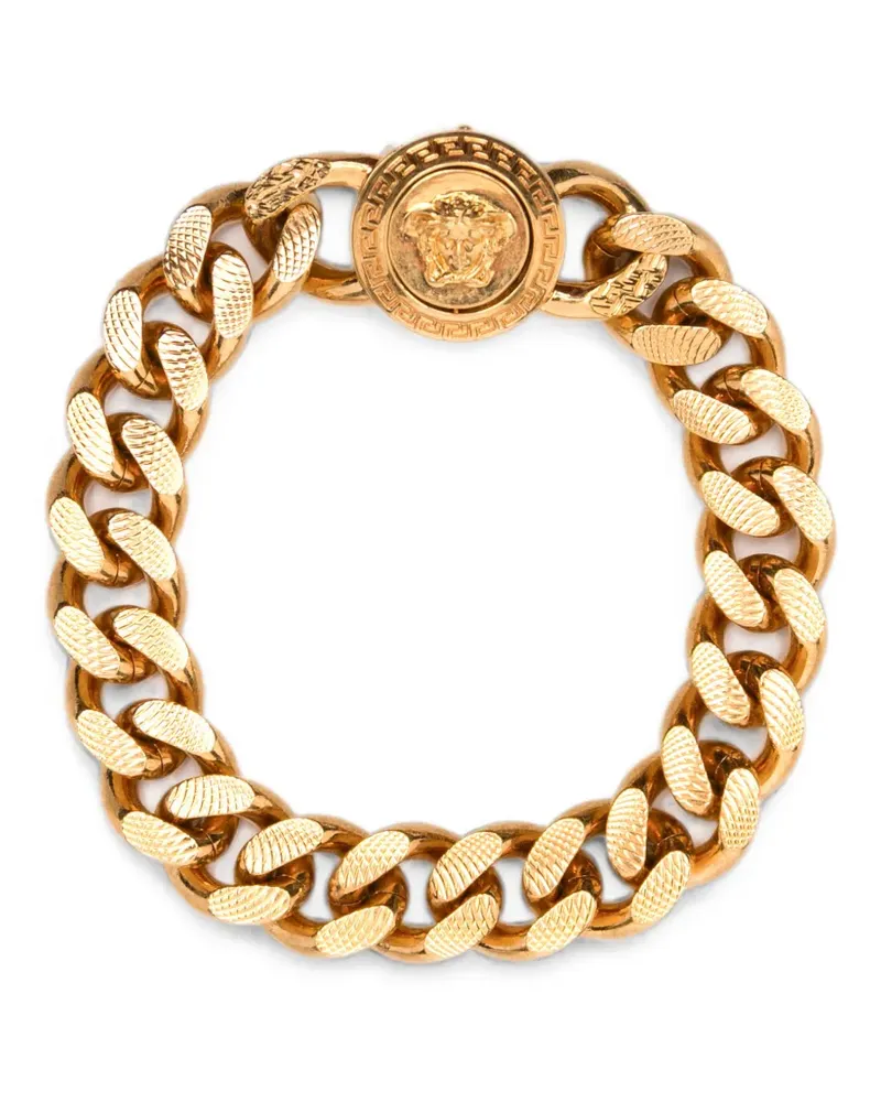 Versace Medusa curb-chain bracelet - Gold Gold