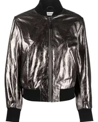 P.A.R.O.S.H. P.A.R.O H. Bomberjacke im Metallic-Look Silber