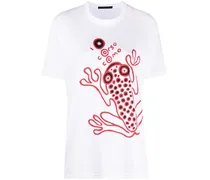 T-Shirt mit Frosch-Print
