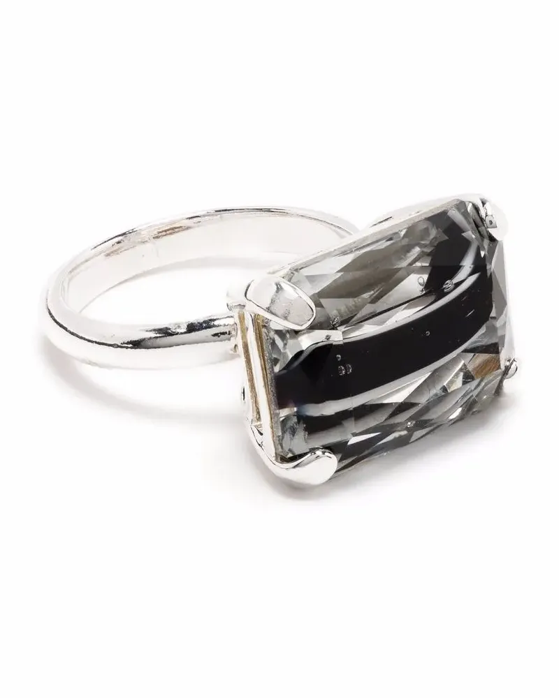 Wouters & Hendrix Ring mit Kristall - Silber Silber