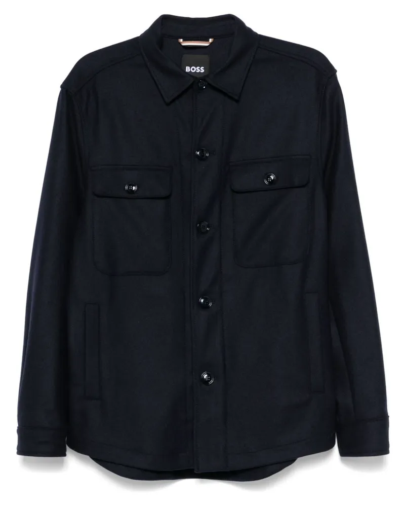 HUGO BOSS Carper Hemd - Blau Blau