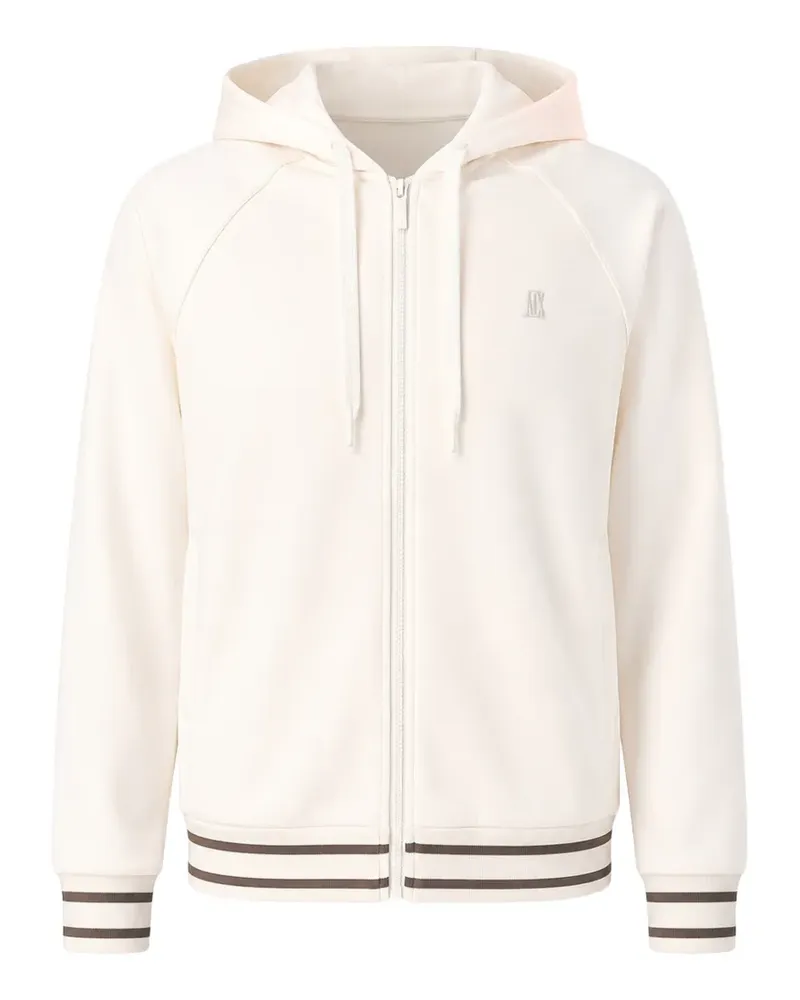 Emporio Armani Kapuzenjacke mit Streifen - Nude Nude
