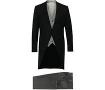 Einreihiger Anzug - Schwarz
