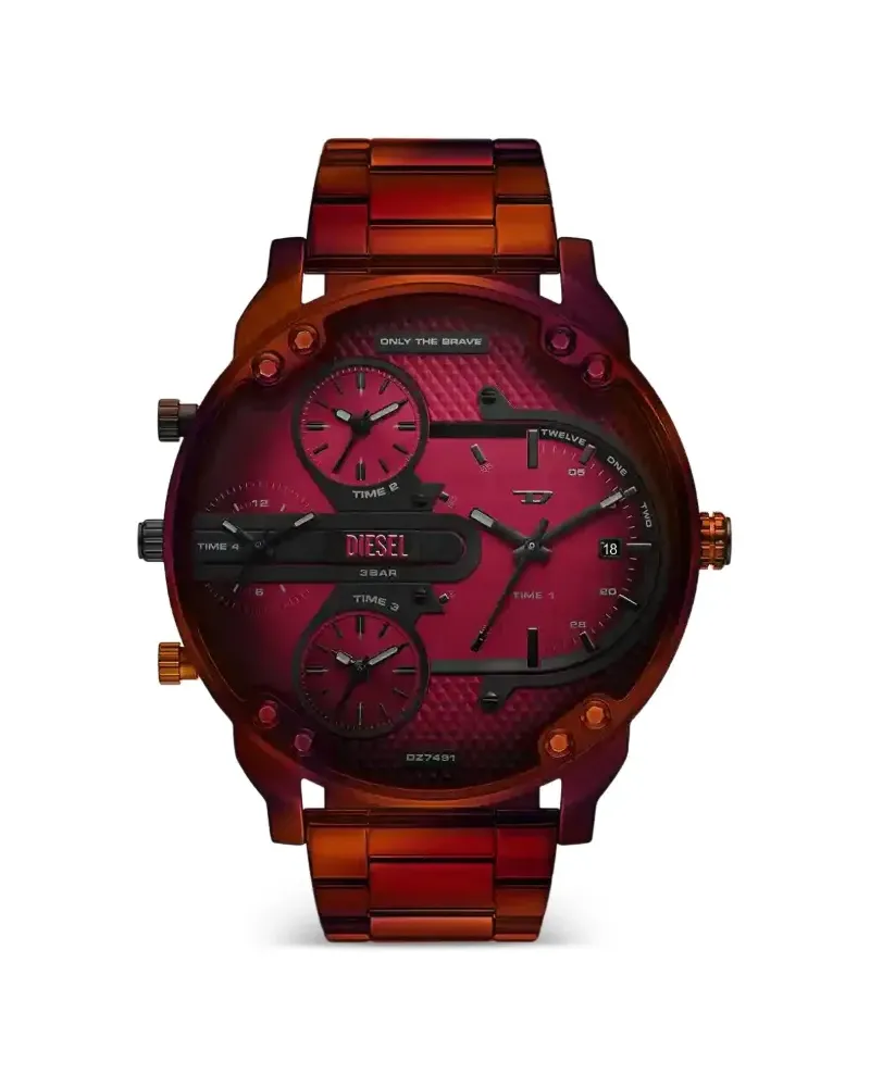 Diesel Maroon Dial 57mm - Rot Rot