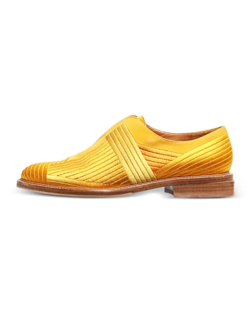 Robert Clergerie Bestickte Slip-On-Schuhe - Gelb Gelb