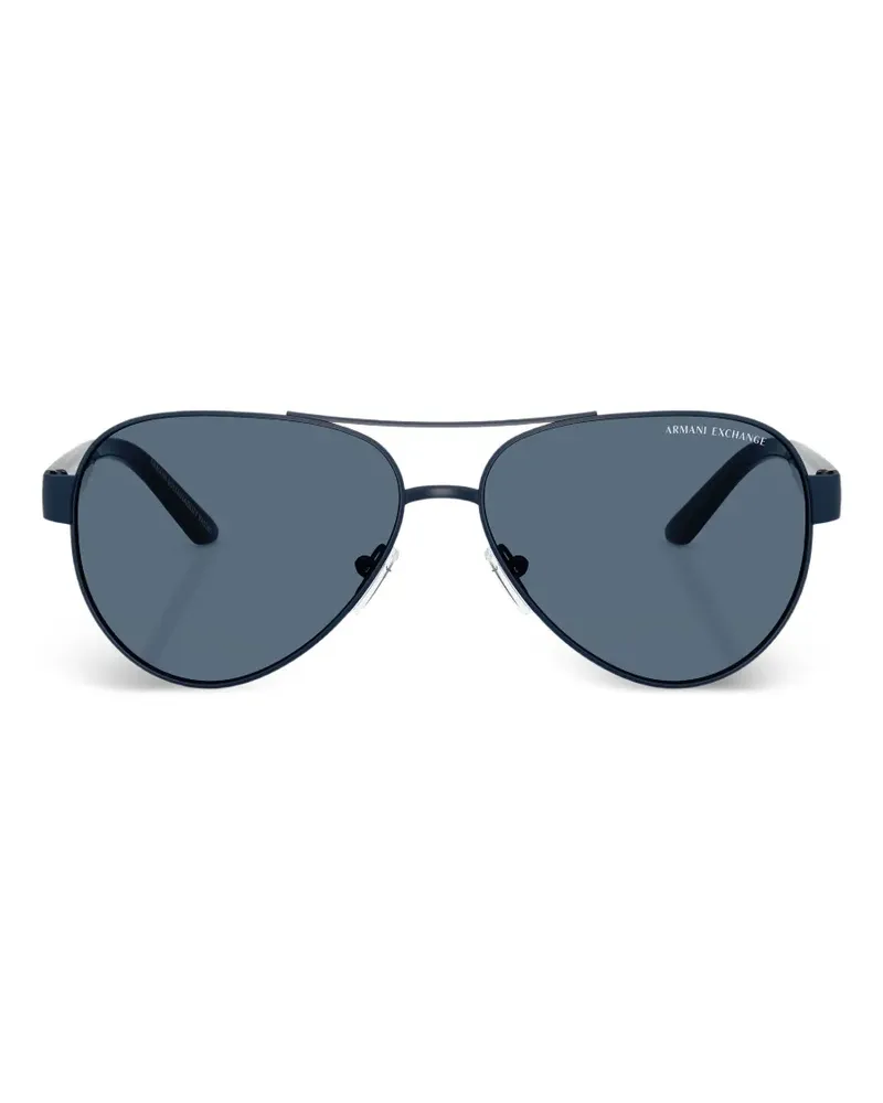 Armani Exchange Getönte Pilotenbrille - Blau Blau