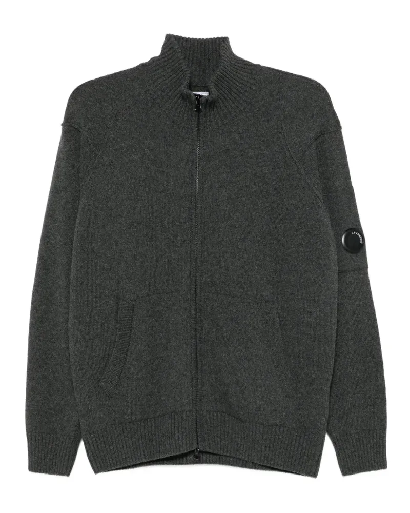 C.P. Company Lens Pullover mit Reißverschluss - Grau Grau