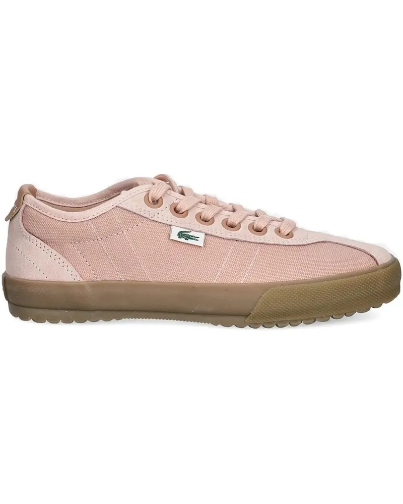 Lacoste Sneakers mit Wildledereinsätzen - Rosa Rosa