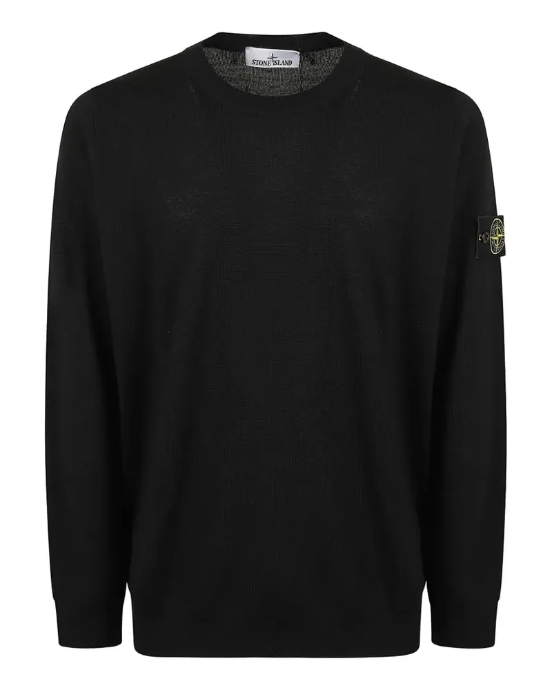 Stone Island 5100071 Light Pure RWS Pullover - Schwarz Schwarz