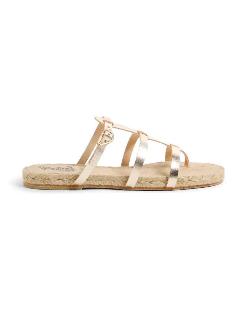 Castañer Milos leather sandals - Gold Gold