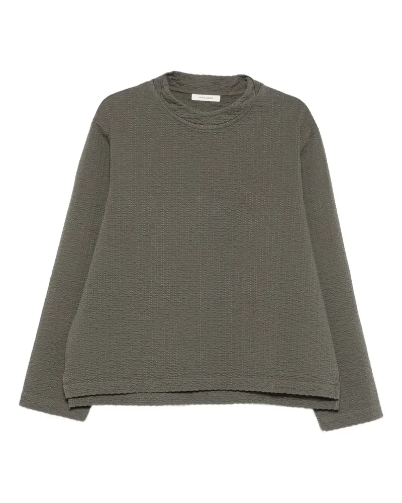 Craig Green Sweatshirt mit Stickerei - Grün Grün