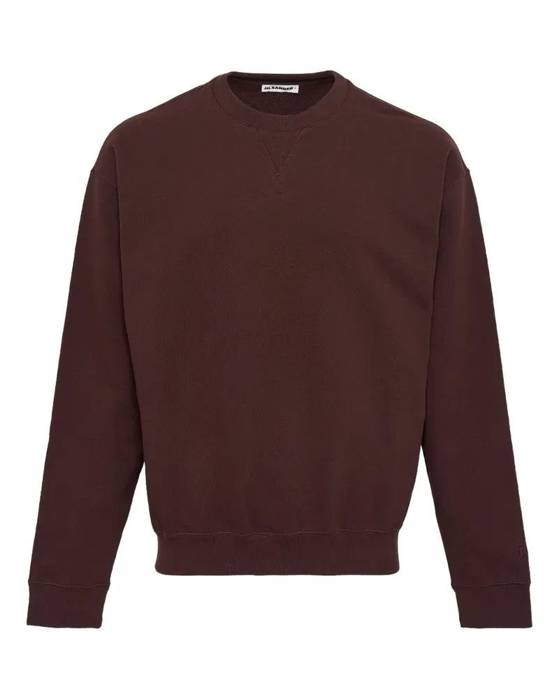Jil Sander Sweatshirt mit Rundhalsausschnitt - Braun Braun