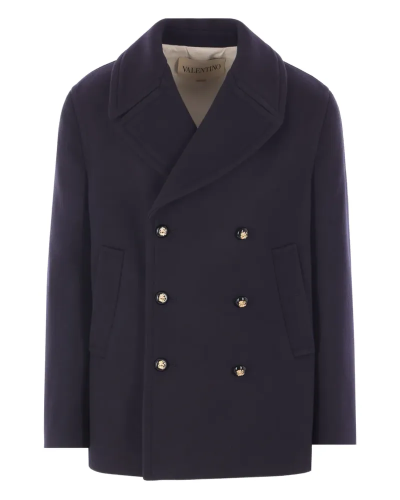 Valentino Garavani Doppelreihige Cabanjacke - Blau Blau